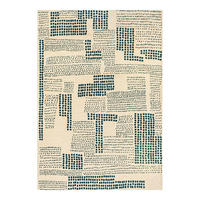 PREPROGA Zen Garden Scots Pine 240/340 cm - modra, umetna masa/tekstil (240/340cm) - Louis De Poortere