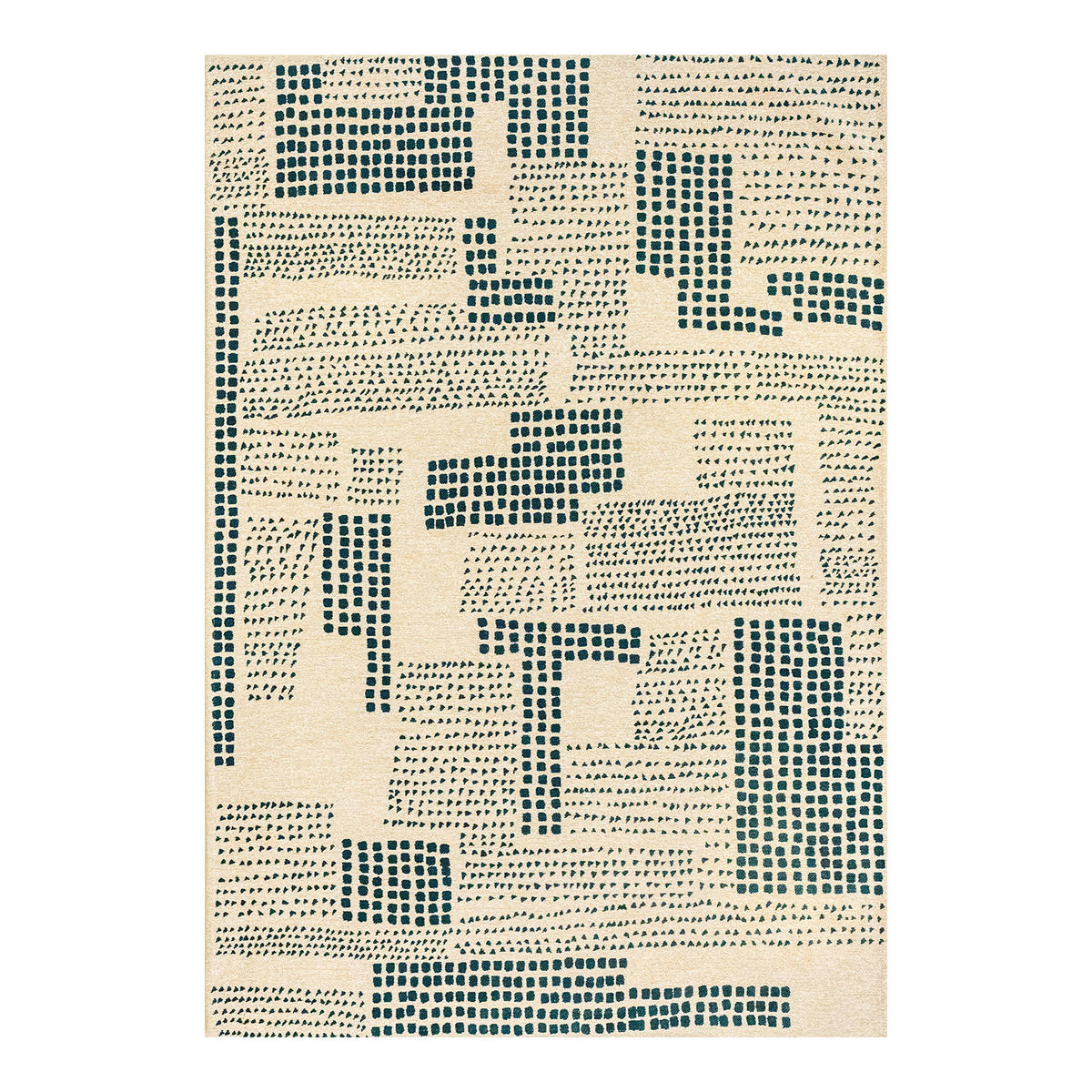 PREPROGA Zen Garden Scots Pine 240/340 cm - modra, umetna masa/tekstil (240/340cm) - Louis De Poortere