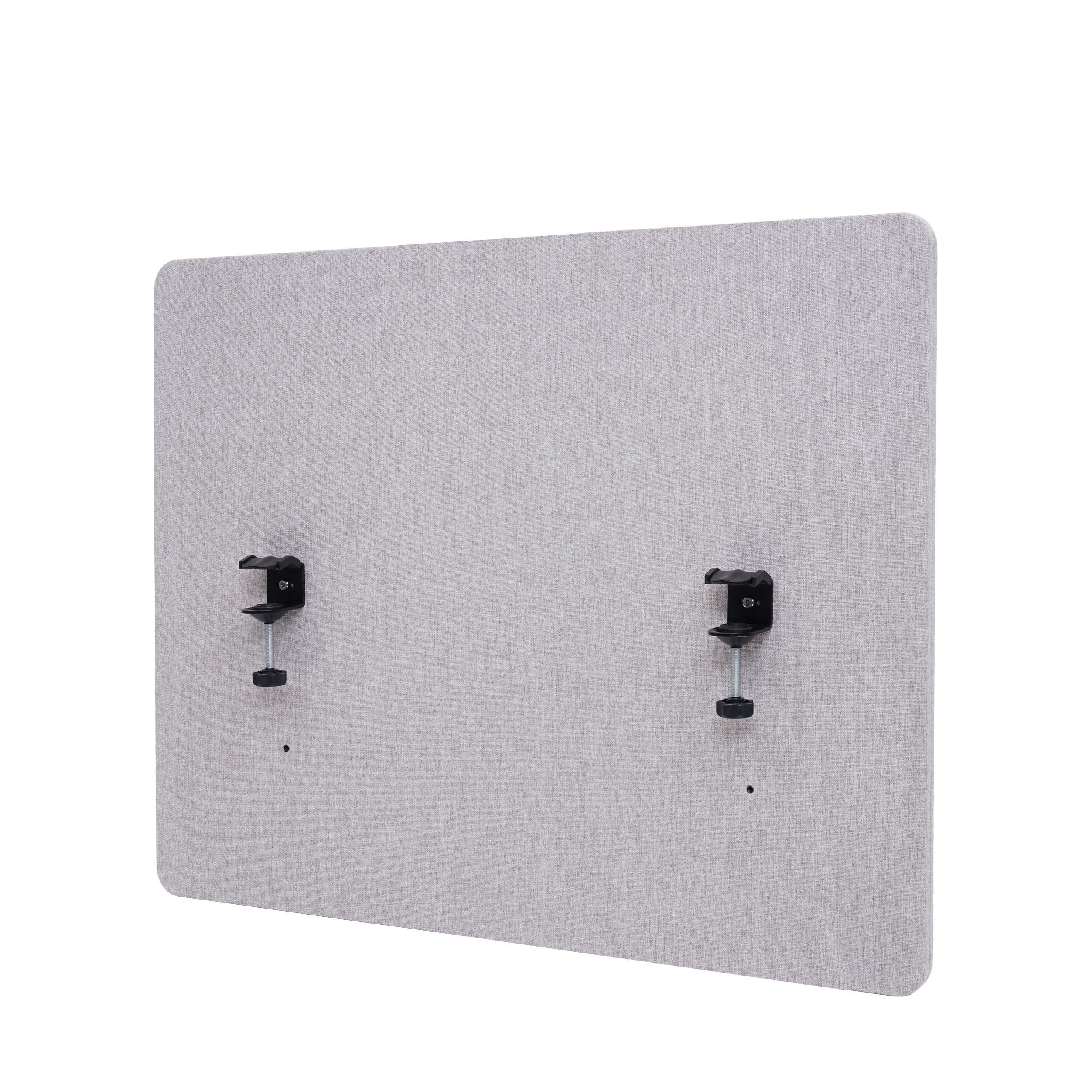 AKUSTIK-TISCHTRENNWAND Grau - Grau, Textil (75/60/2cm) - MCW
