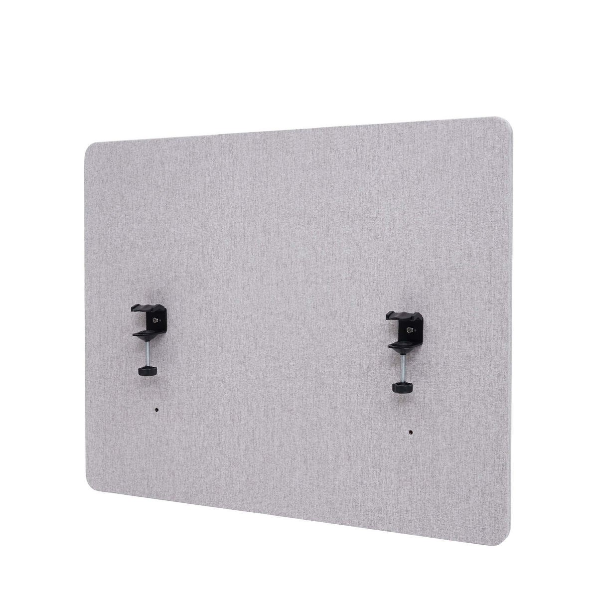 AKUSTIK-TISCHTRENNWAND Grau - Grau, Textil (75/60/2cm) - MCW