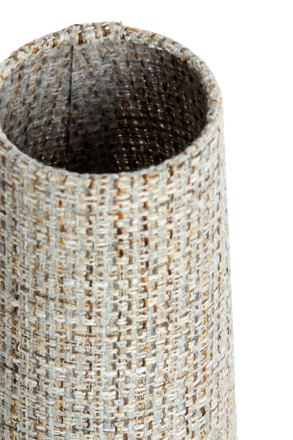 LAMPENSCHIRM Okavi Braun 19/12.5/46.5 cm - Braun, Textil (19/12.5/46.5cm) - Light & Living