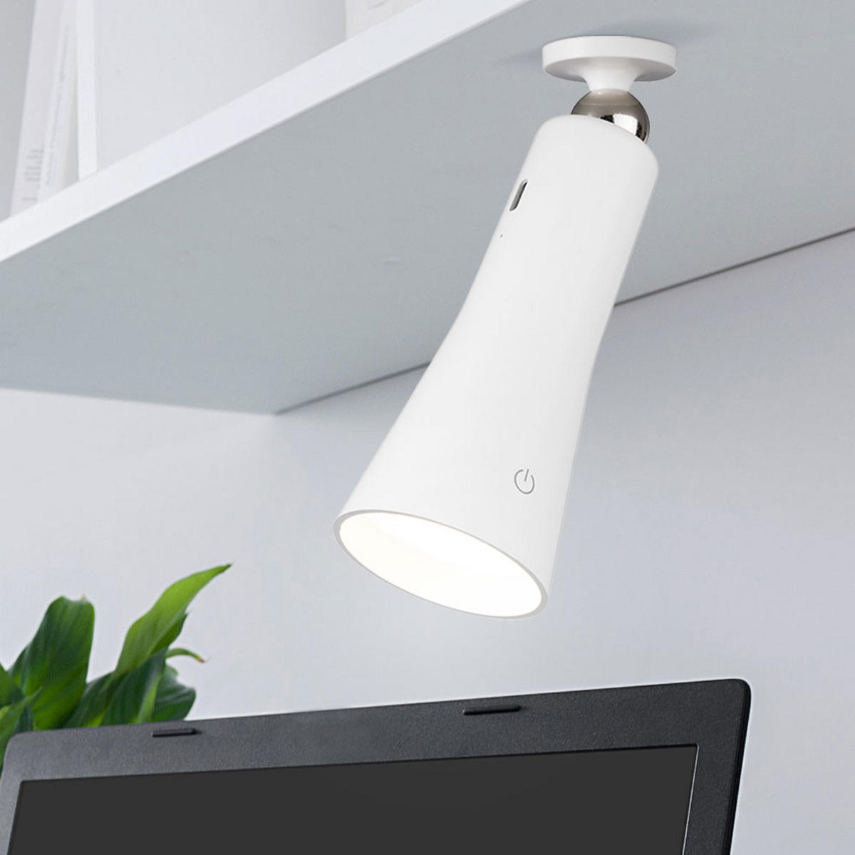 LED WANDLEUCHTE Weiß Modern - Weiß, Metall (12/35.5/12cm) - Wofi