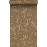 TAPETE Bananenblätter 50 x 900 cm - Braun, Papier (50/900cm) - Origin Wallcoverings