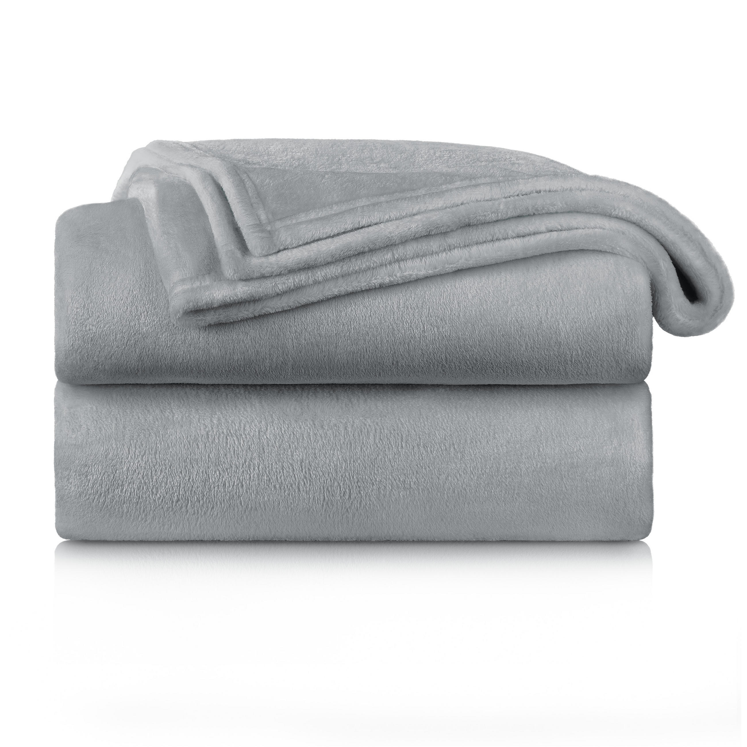 KUSCHELDECKE Anton 220/240 cm, Grau - Grau, Textil (220/240cm) - Blumtal