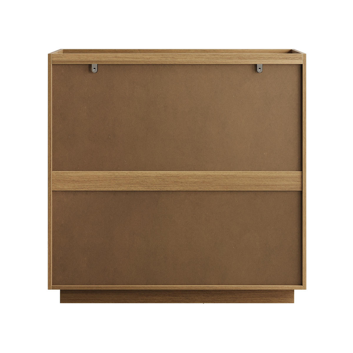 NACHTTISCH 80 cm Eiche – Nachtkommode mit 3 Schubladen & Kippsicherung - Eichefarben, Holzwerkstoff (80/78/48cm) - Urban Meuble