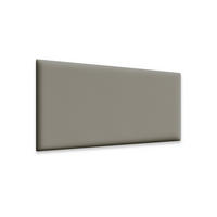 3D-WANDPANEELE Selbstklebende Wandverkleidung aus Kunstleder 90/30cm - Dunkelgrau, Textil (90/30/3cm) - Vercart