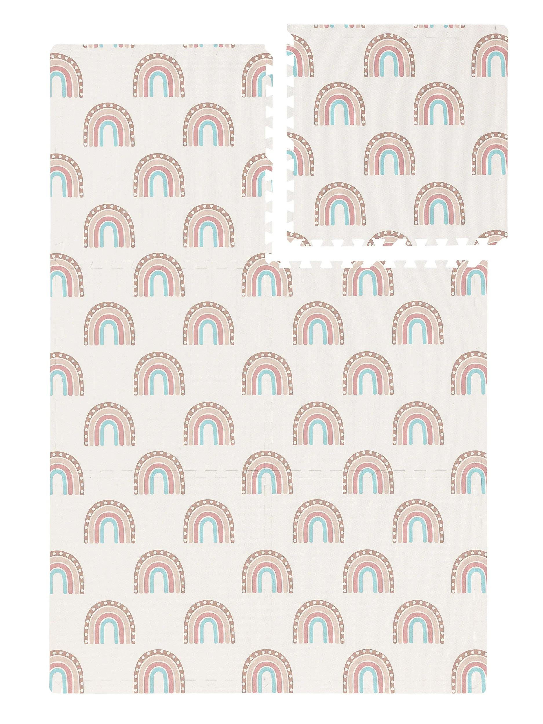 SPIELMATTE Rainbow Multicolor 120x180 cm - Multicolor, Textil (120/180cm) - Lytte