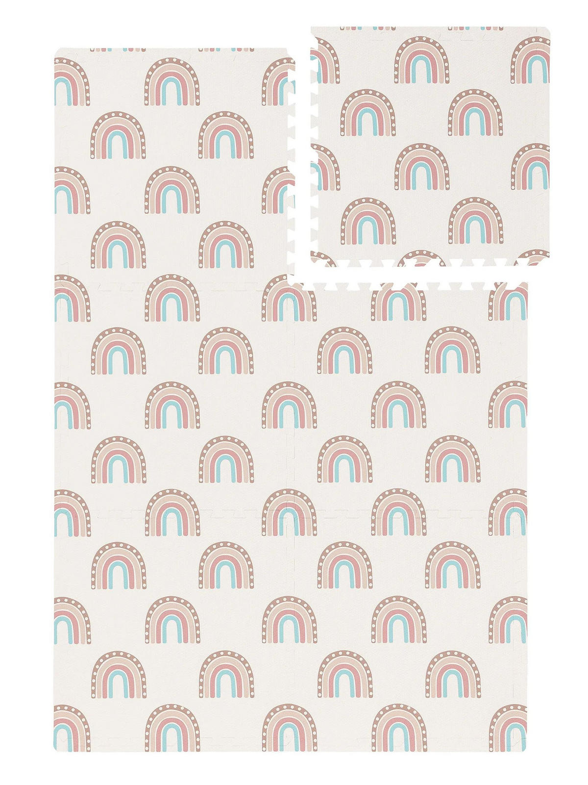 SPIELMATTE Rainbow Multicolor 120x180 cm - Multicolor, Textil (120/180cm) - Lytte