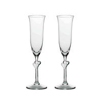 CHAMPAGNERGLÄSER L'Amour transparent 175 ml 2er Set - Transparent, Glas (0.175L) - Stölzle Lausitz