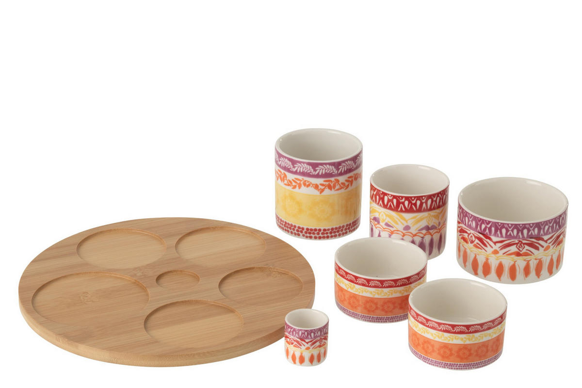 APERITIF-SET KERA - Lila, Keramik (13/8/13cm) - J-Line