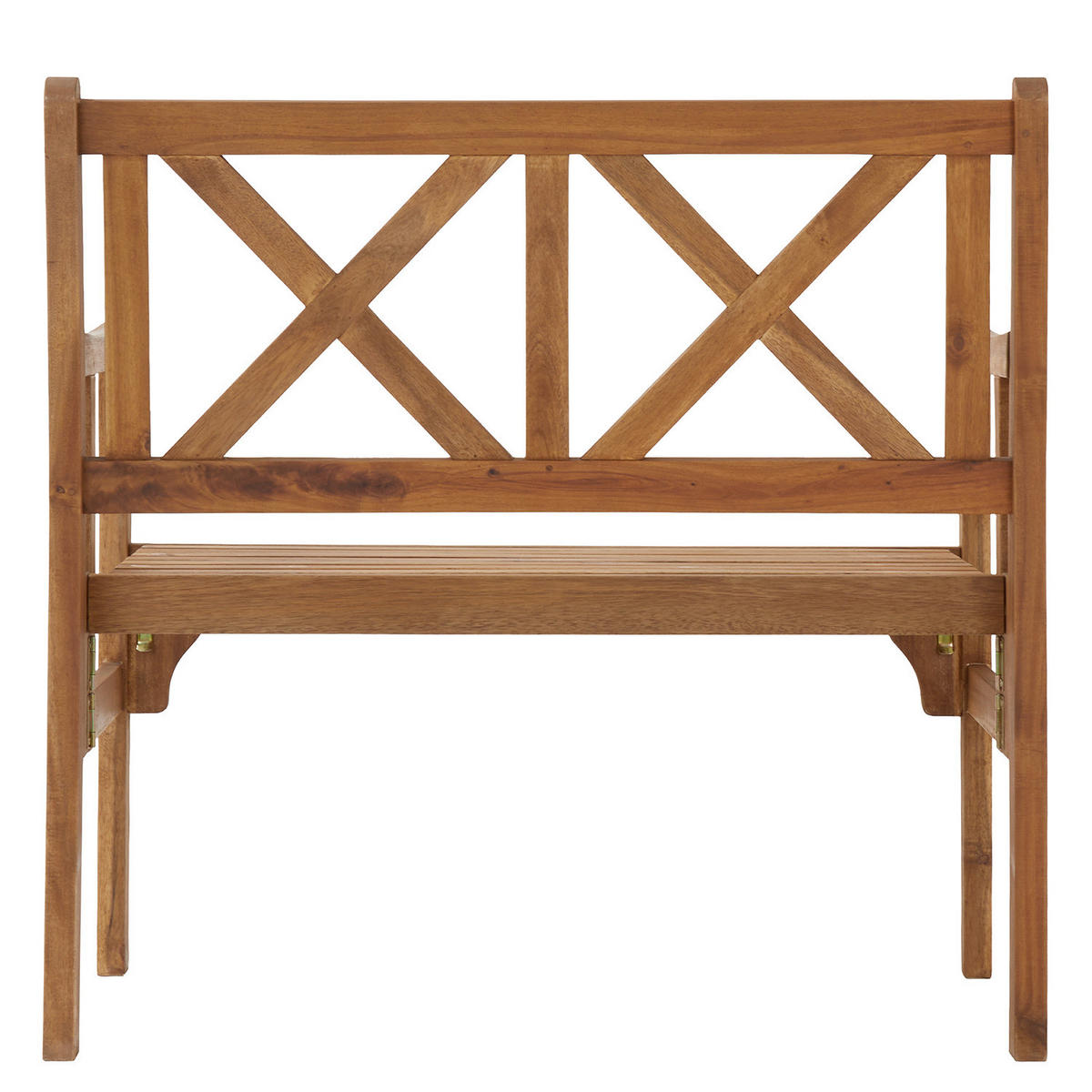 GARTENBANK Lovebird - Braun, Holz/Holzwerkstoff (90/90/55cm) - Butlers