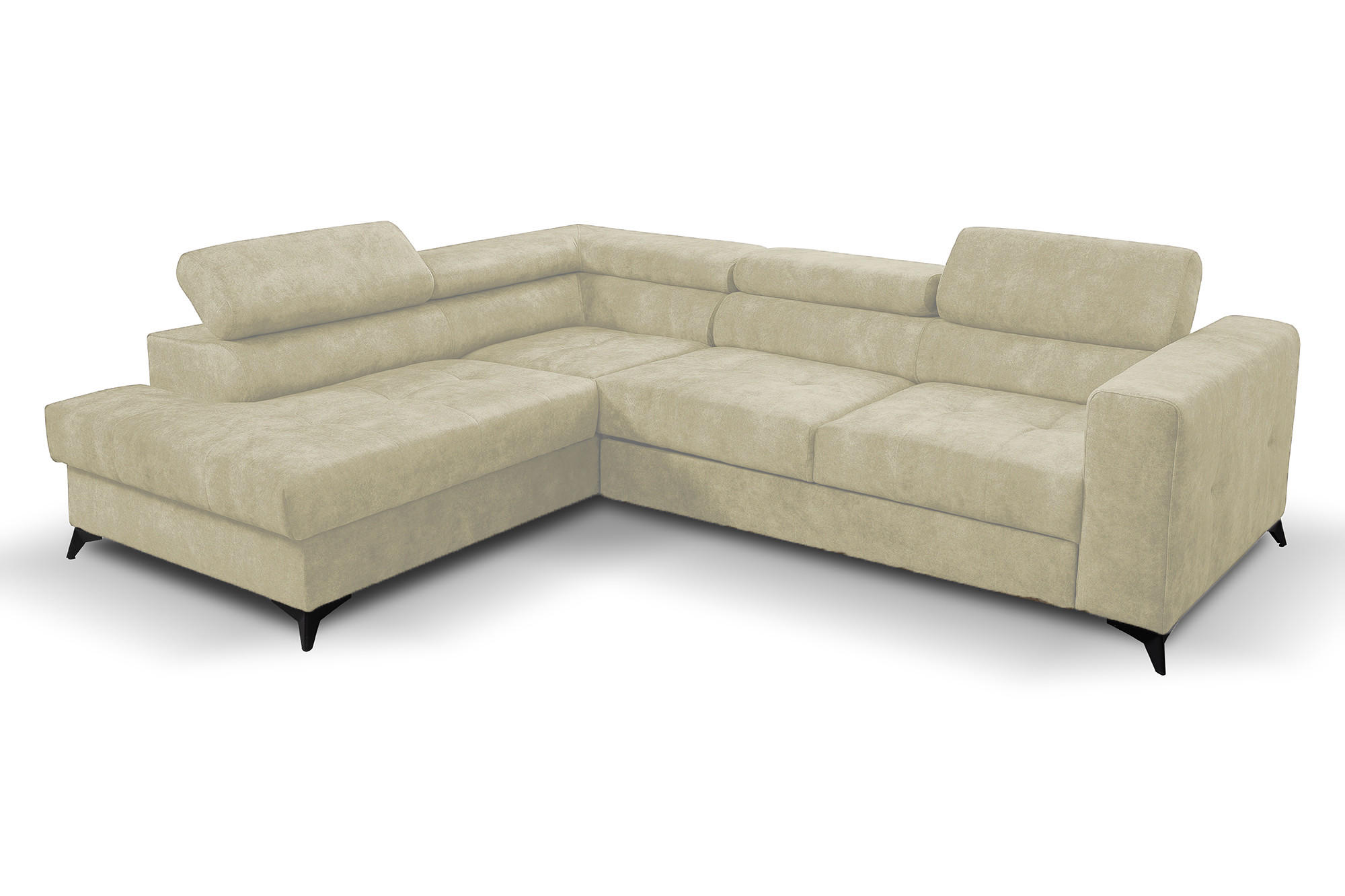Margaret Hadas24 Ecksofa Beige 267x106 cm