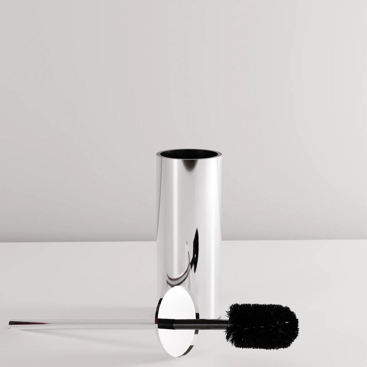 WC-BÜRSTEN Rea B106 Brush Steel - Edelstahlfarben, Metall (9/25.5/9cm) - REA