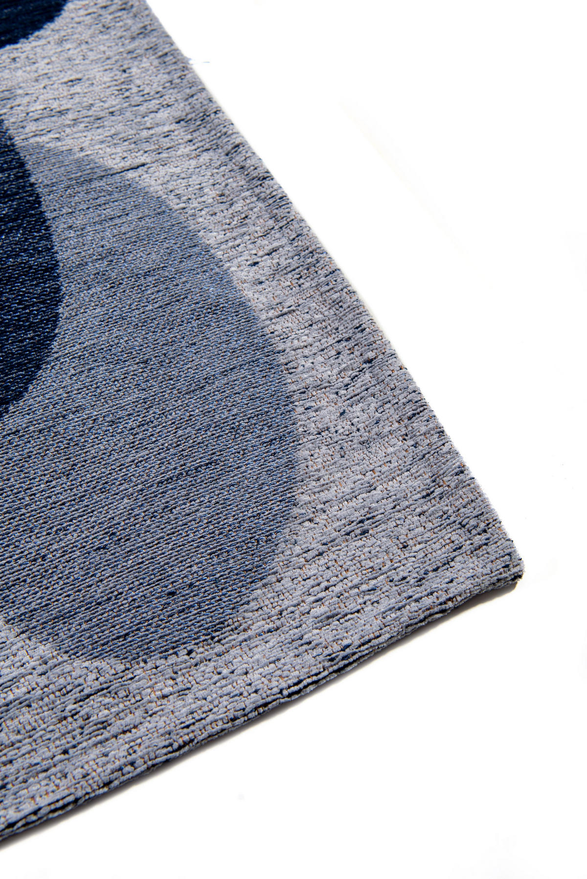 TEPPICH modern Flachgewebe BLACK SPICE Blau 240 x 340 cm - Blau, Textil (240/340cm) - Novatrend