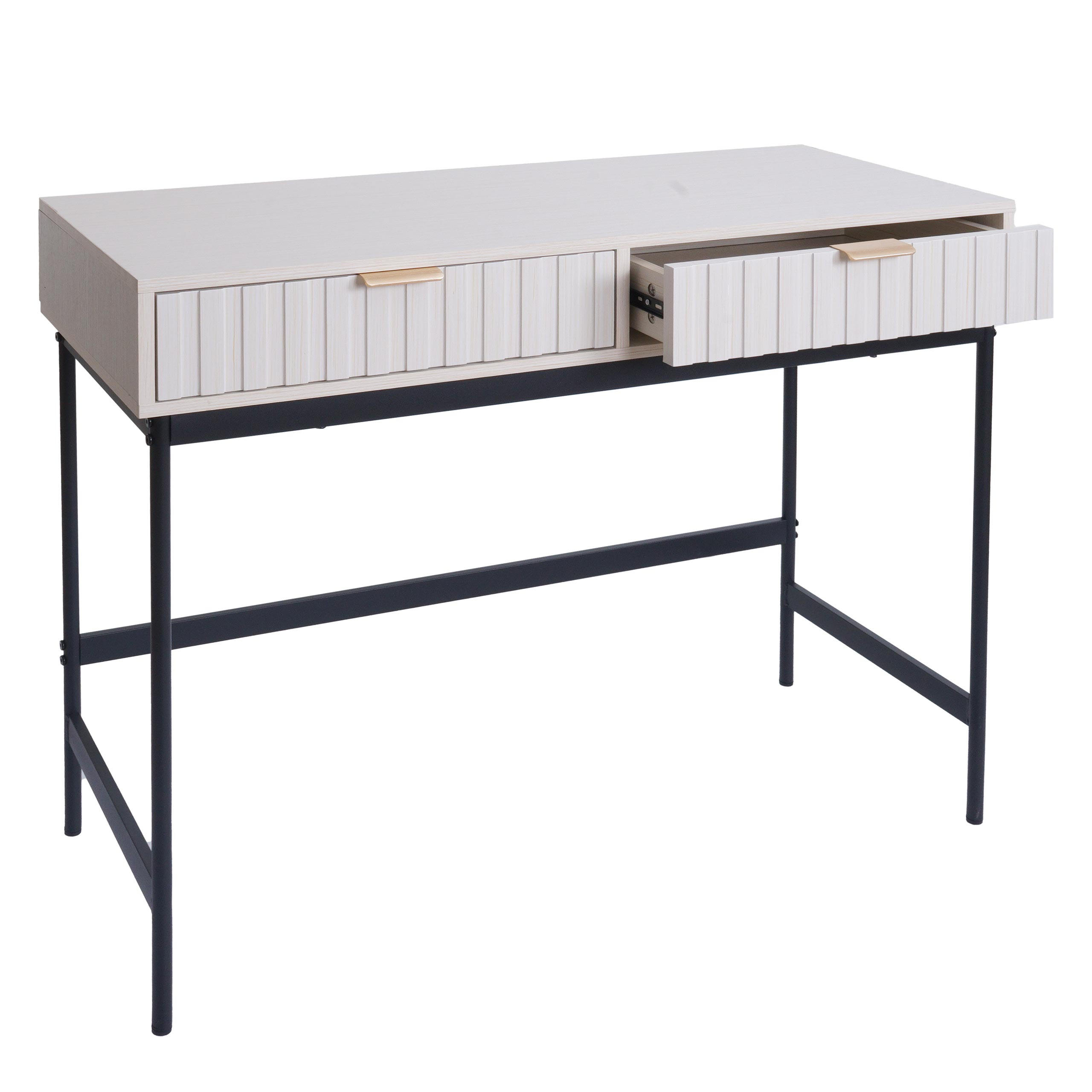 KONSOLENTISCH eckig Weiß - Weiß, Holzwerkstoff (40/100/85cm) - MCW