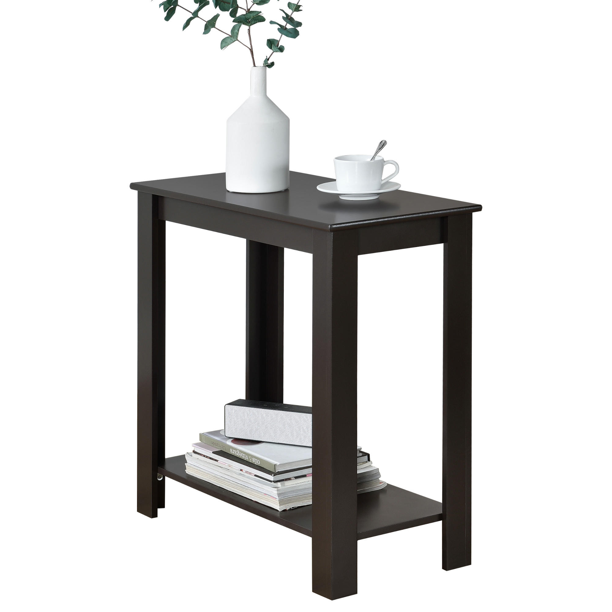 BEISTELLTISCH Chur - Dunkelbraun, Holzwerkstoff (30/60/62cm) - [en.casa]