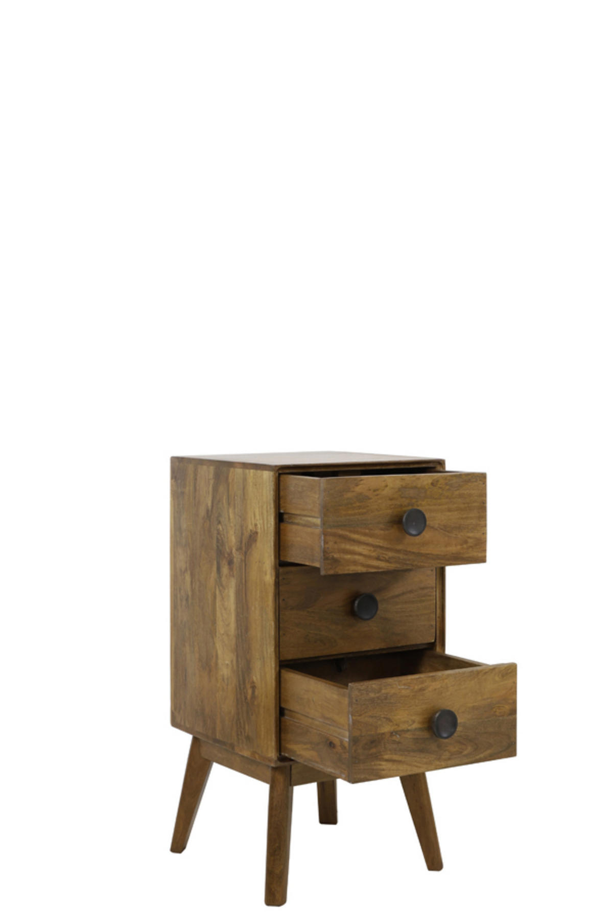 SCHRANK Espita Braun 40/40/80 cm - Braun, Holz (40/80/40cm) - Light & Living