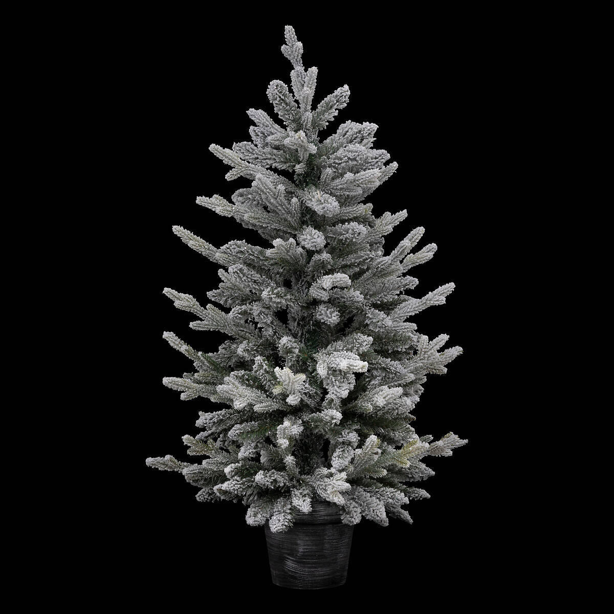 WEIHNACHTSBAUM im Topf 100 cm - Grün, Kunststoff (50/100cm) - Fééric Lights and Christmas