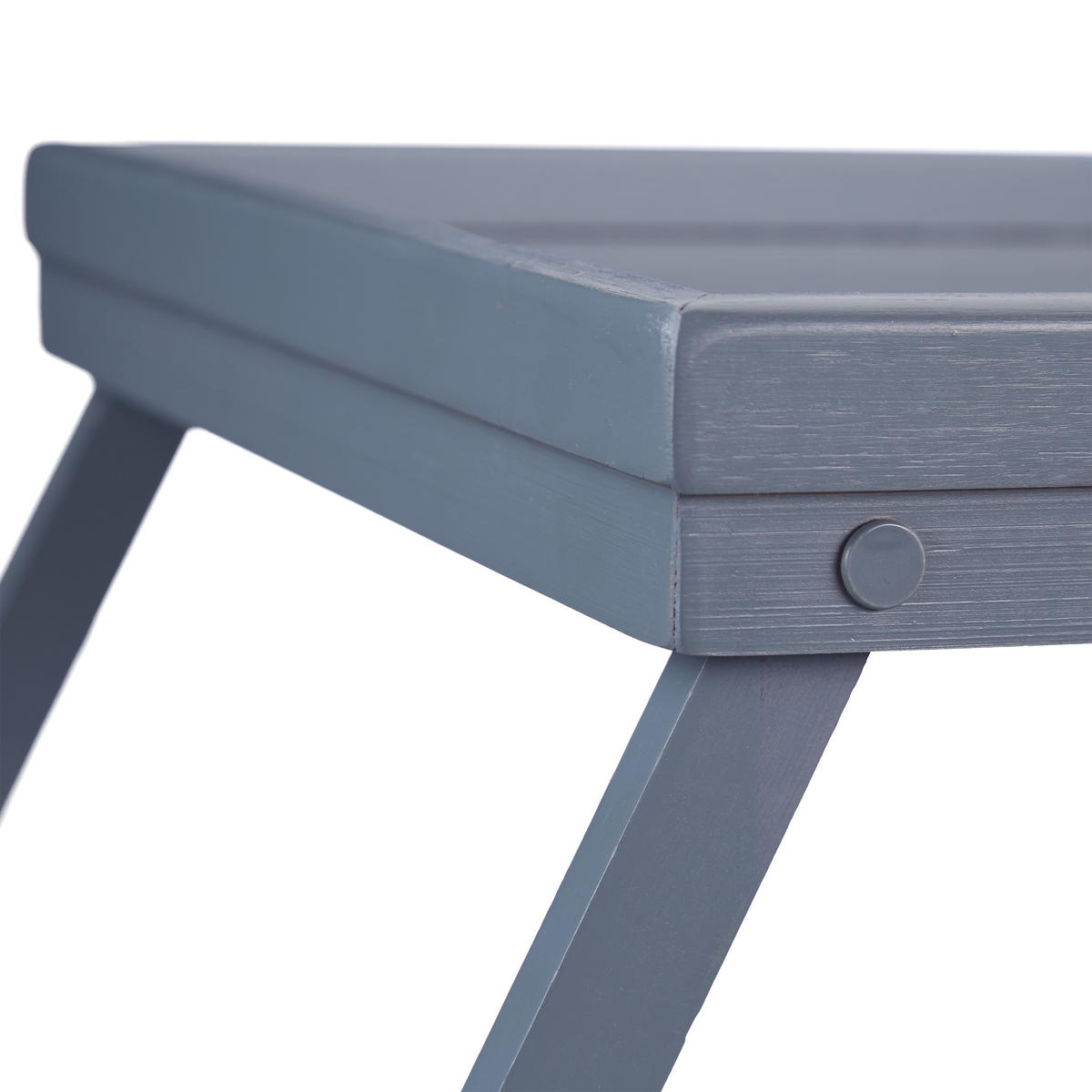 NOČNA mizica - siva, leseni material/les - Relaxdays