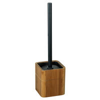 WC-BÜRSTE aus hartem Bambus Serro 10/10/37 cm - Braun, Naturmaterialen (10/37/10cm) - Wenko