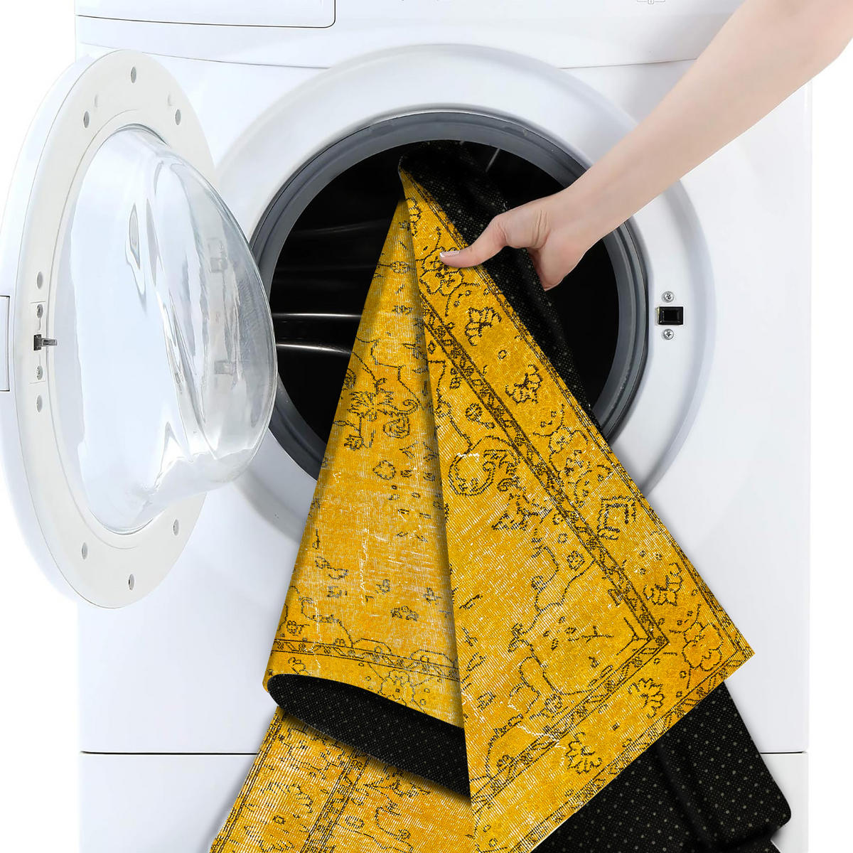 TEPPICH Giallo 200/300 cm - Multicolor, Textil (200/300cm) - Bamyum