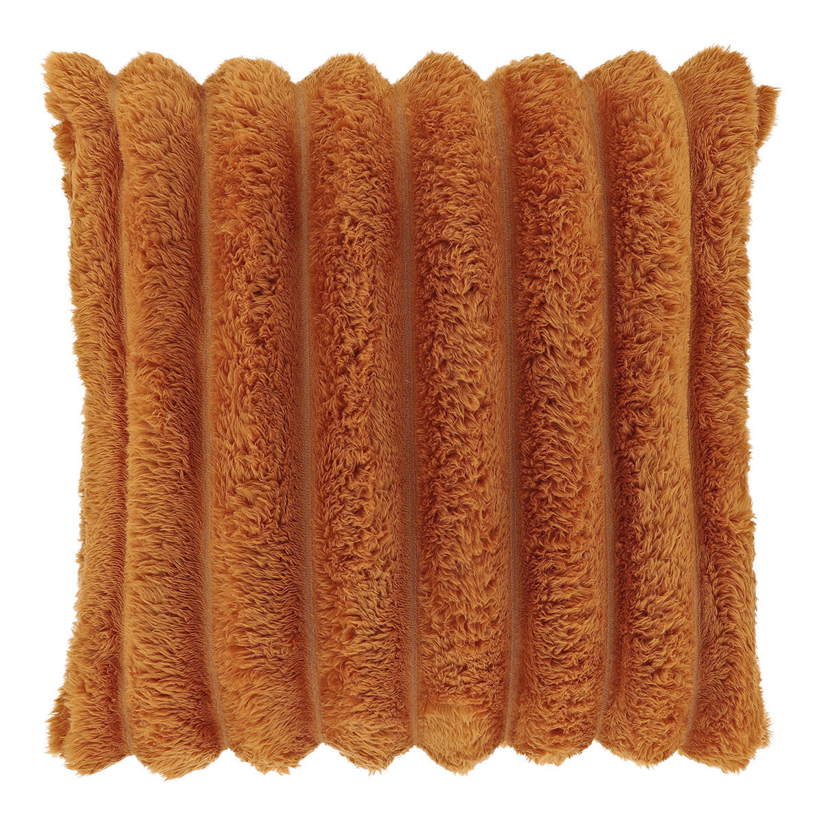 DEKOKISSEN Romee Orange 50/50/8 cm - Orange, Textil (50/50cm) - Unique Living