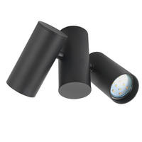 DECKENLEUCHTE Durham 5.5/14/18.5cm - Schwarz, Metall (5.5/14/18.5cm) - Nettlife