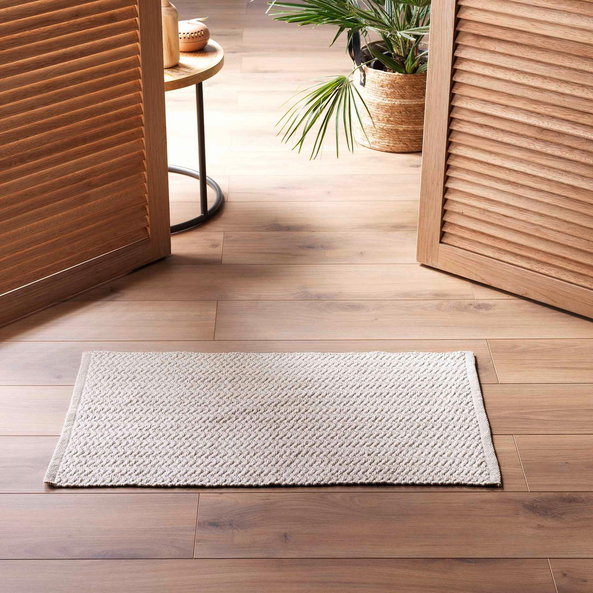 TEPPICH Flavo 50/80 cm - Beige, Naturmaterialien (50/80cm) - Douceur d´intérieur