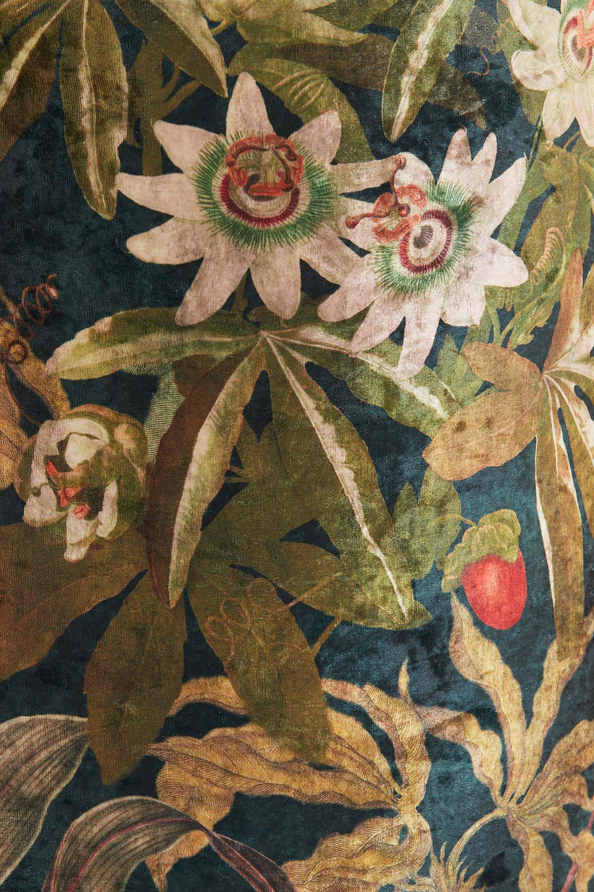 LAMPENSCHIRM Passion Grün Ø30/32 cm - Grün, Textil (30/30/32cm) - Light & Living