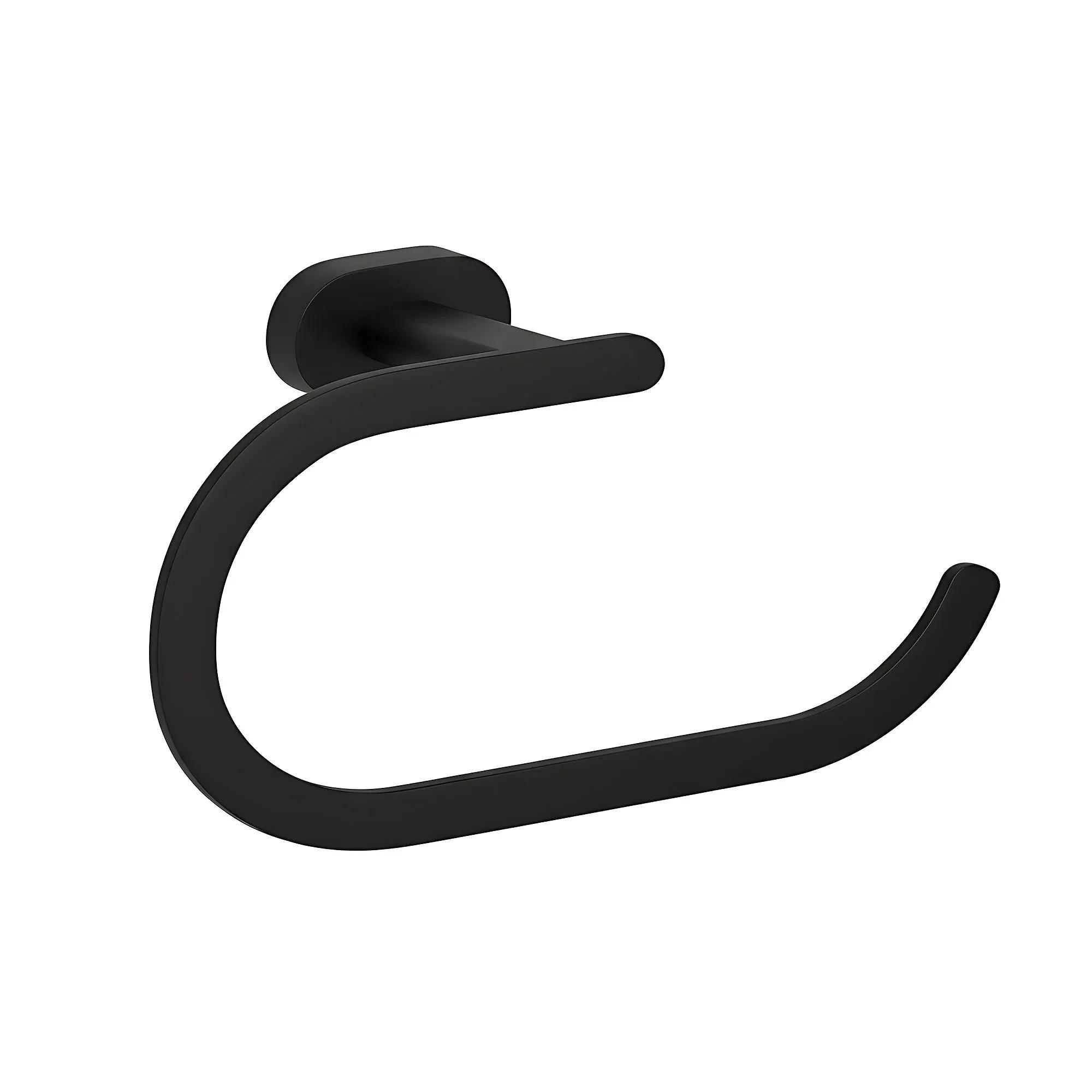 HANDTUCHHALTER Rea Ring 110 Til Black - Schwarz, Metall (22.5/12/6.5cm) - REA