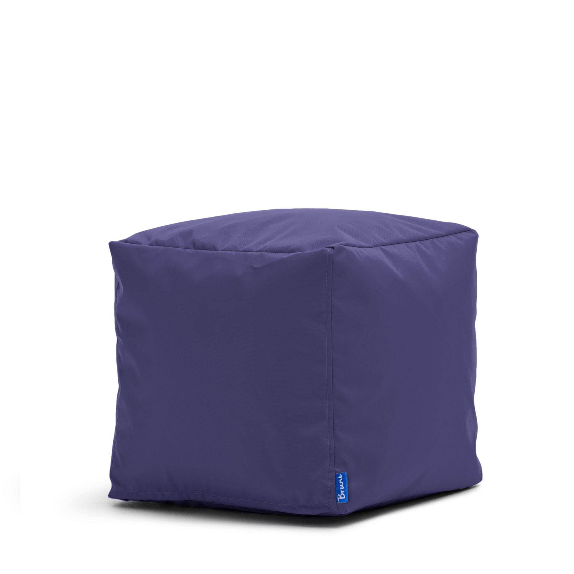 SITZWÜRFEL Outdoor Cubo königsblau - Blau/Dunkelblau, Textil (40/40/40cm) - Bruni