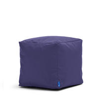 SITZWÜRFEL Outdoor Cubo königsblau - Blau/Dunkelblau, Textil (40/40/40cm) - Bruni