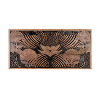 BETTKOPFBRETT aus natürlichem und schwarzem Akazienholz - Braun, Holz (6/81/166cm) - Giner y Colomer