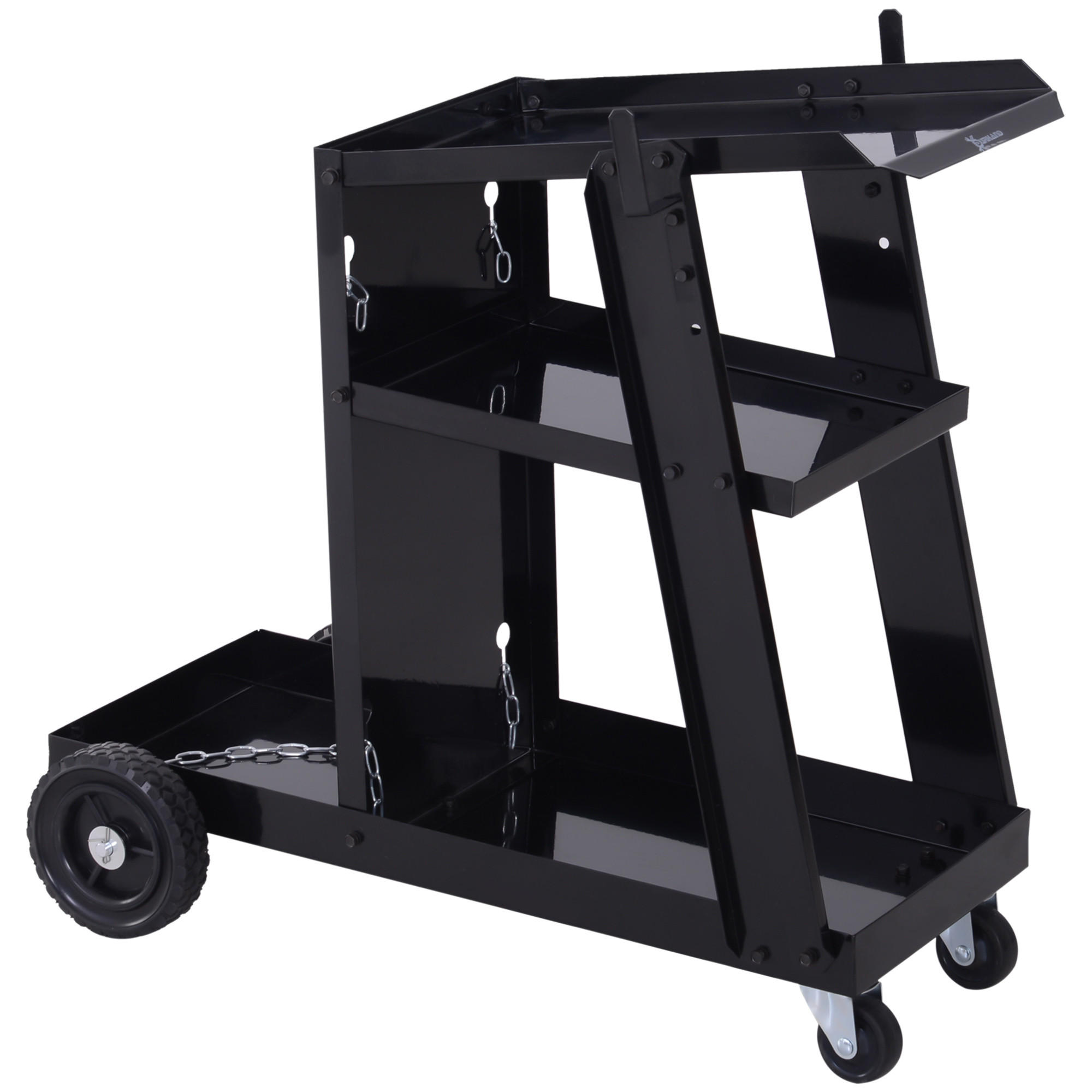 SCHWEISSWAGEN DE-09518 Schwarz - Schwarz, Metall (71/39/70cm) - ComfortXL