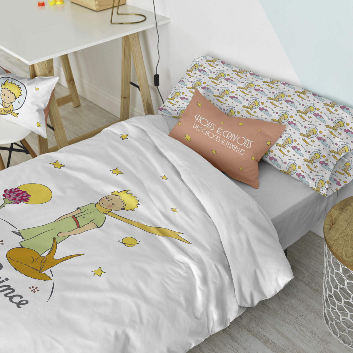 KISSENBEZUG ses amis 50x30 cm mehrfarbig - Multicolor, Textil (50/30cm) - Happy Friday