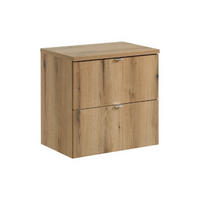 WASCHTISCHUNTERSCHRANK 60 cm 2 Teile - Nova Oak N BM225 in Coast Evoke Oak - Eiche Wotan, Holz (60/57/40cm)
