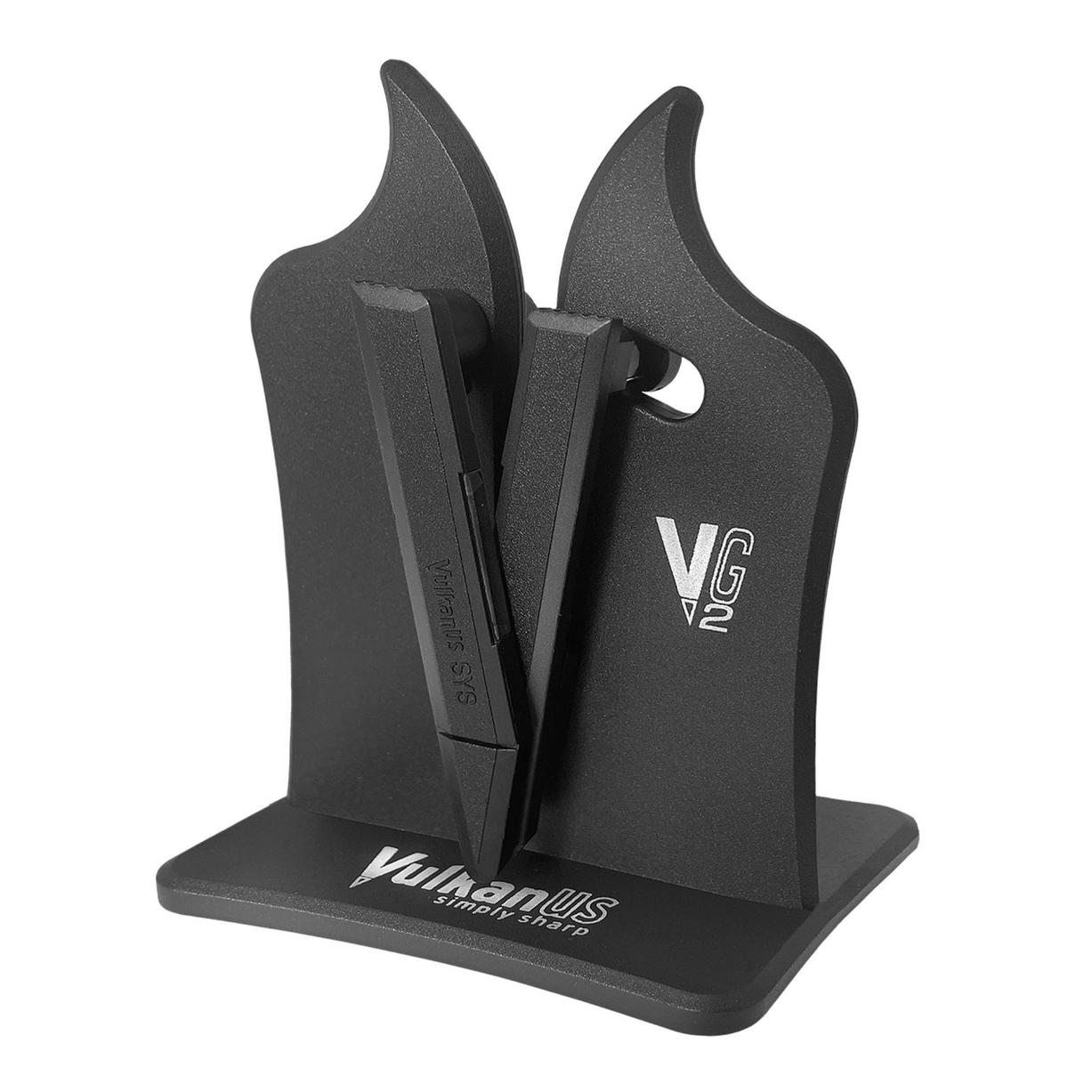 MESSERSCHÄRFER VG2 Classic Schwarz - Schwarz, Kunststoff - Vulkanus