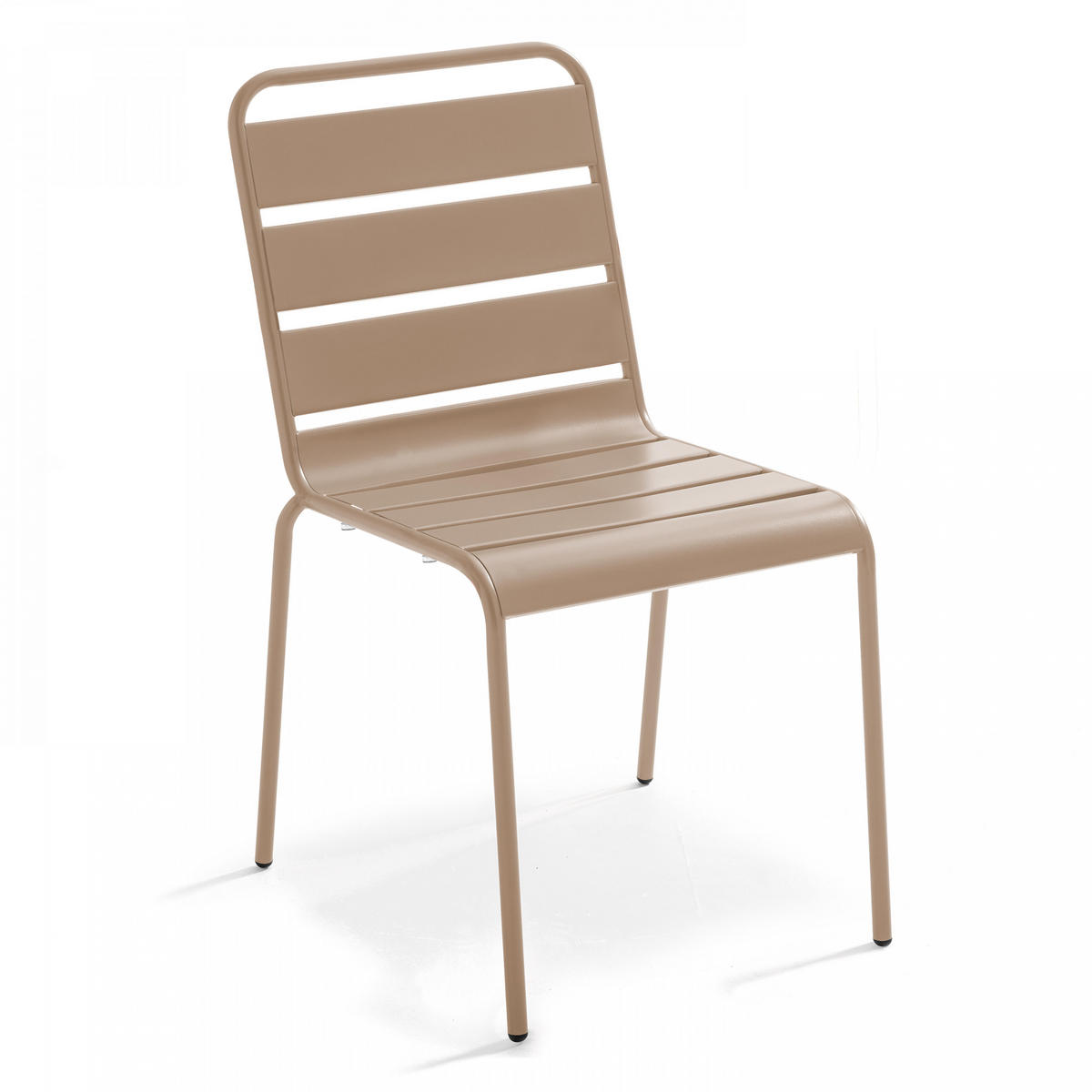 GARTENSET 5-tlg., Taupe - Taupe, Metall - Oviala