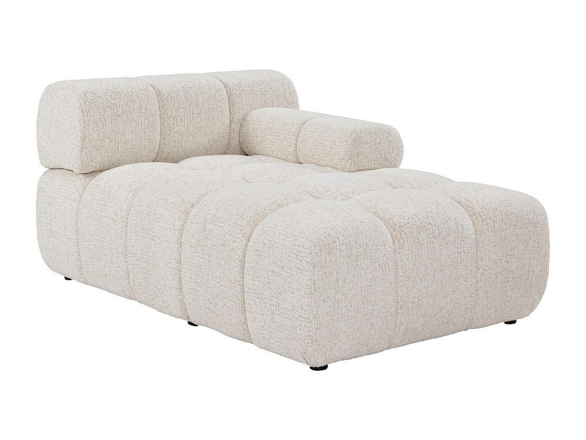 RECAMIERE ohne Schlaffunktion - 1 Person - stoff - beige Facivil - Beige, Textil (94/70/156cm) - Vente-Unique