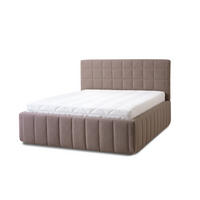 POLSTERBETT Quadro Grande 180x200 in Siena Brown - Braun, Holz (180/200cm) - Letti Moderni