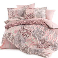 BETTWÄSCHE 5-teilig 200/200 cm PASTEL - Rosa, Textil (200/200cm) - ROLFNERS