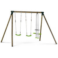 KLETTERGERÜST AUS HOLZ lana Braun - Dunkelbraun, Holz (240/230/315cm) - Habitat Garten