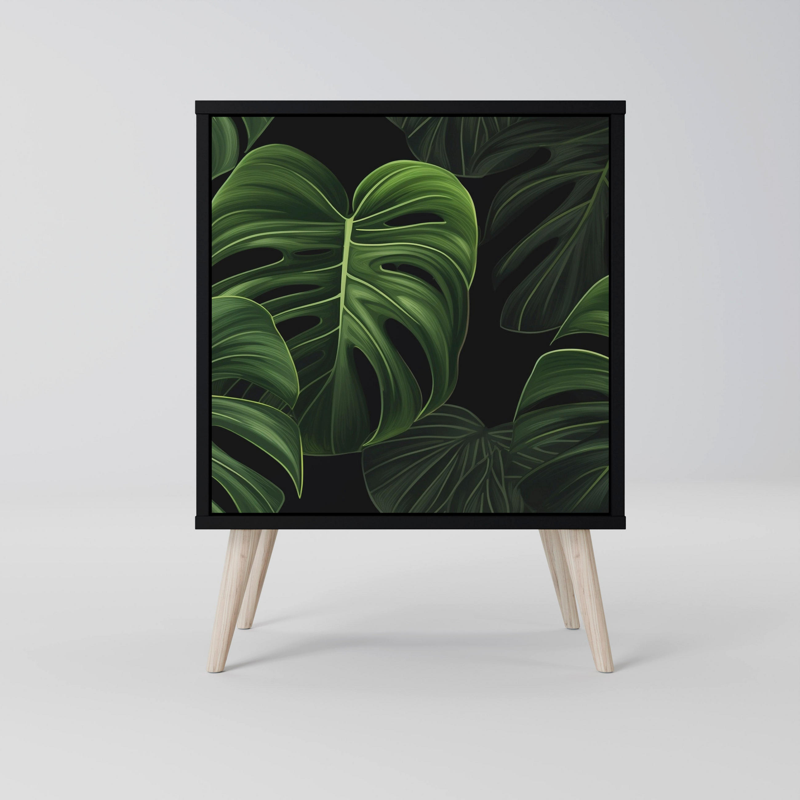 SpaceRebels Sideboard Schwarz 57.5x77.5x42 cm