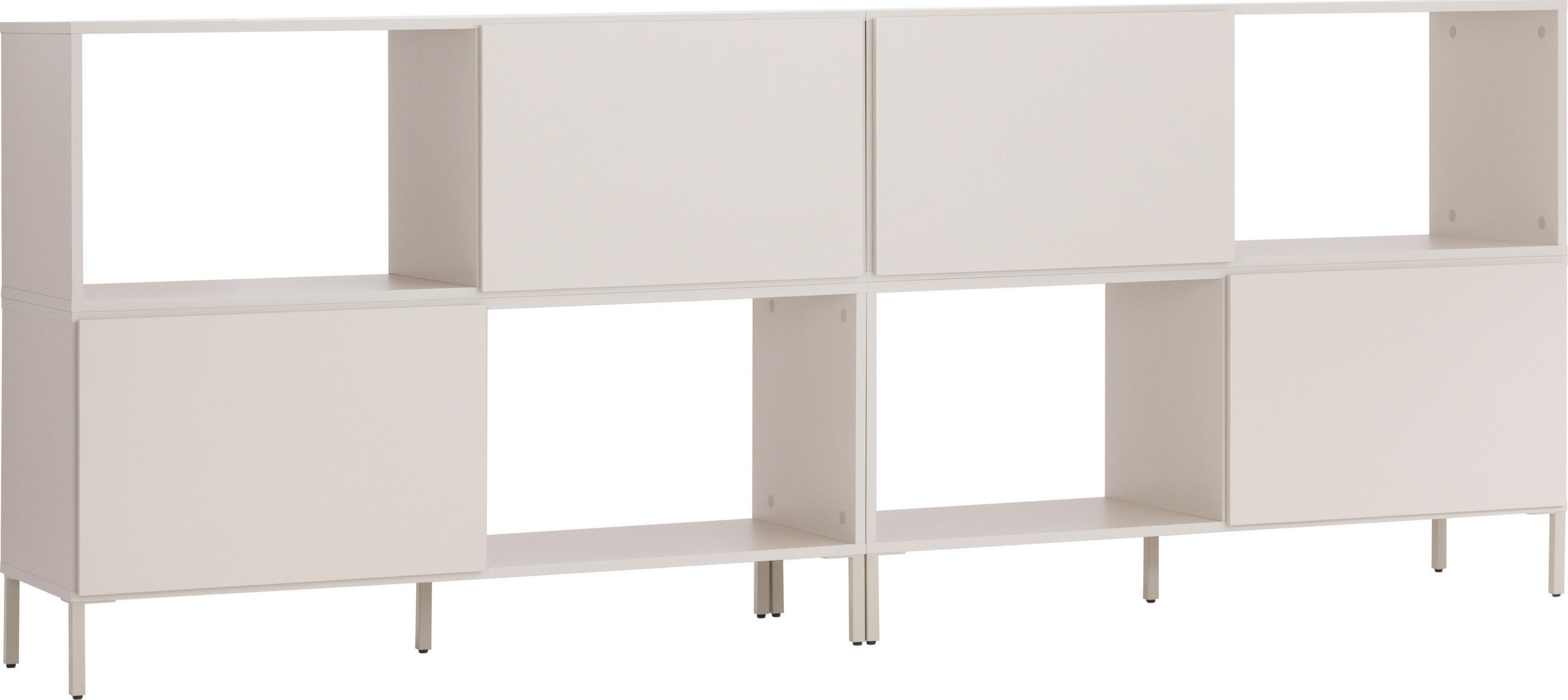 SIDEBOARD-SET INTO - Beige, Holzwerkstoff (43.5/94.5/242cm) - Vox Möbel