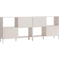SIDEBOARD-SET INTO - Beige, Holzwerkstoff (43.5/94.5/242cm) - Vox Möbel