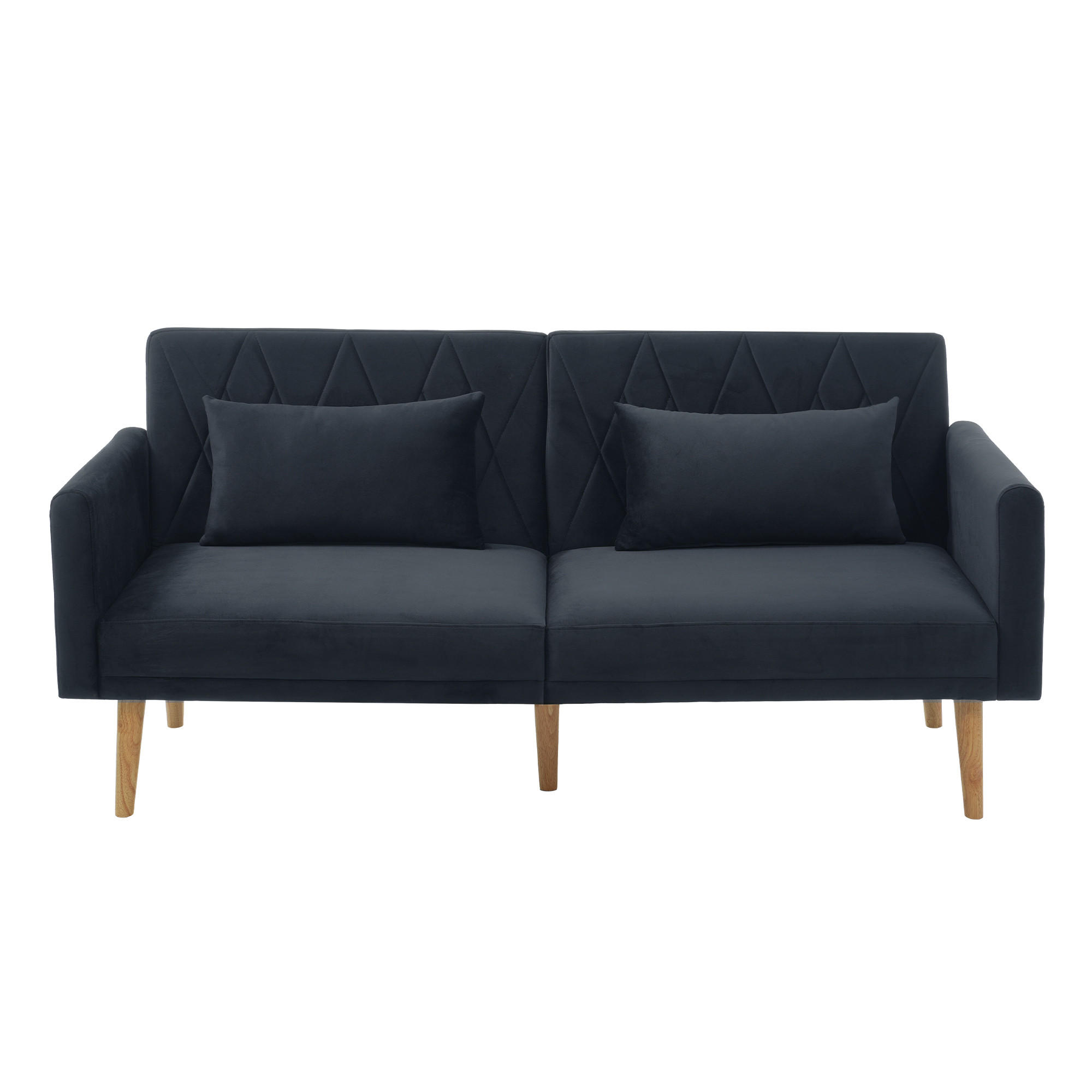 XXXLutz Sofa Schwarz 75x82x180 cm
