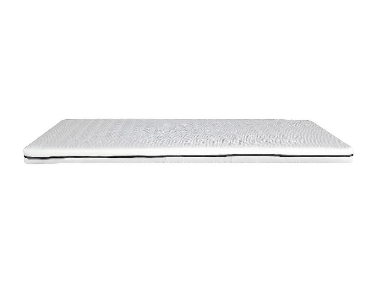 STANDARDMATRATZE - 1 Person - Stoff - Weiß - - Weiß, Textil (90/190cm) - Vente-Unique