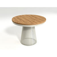 ESSTISCH TRAVIS Ausziehbar 100 - 180 / 100 x 76,6 cm - Kaschmir/Naturfarben, Holz (100/100/76.6cm) - MASSENO