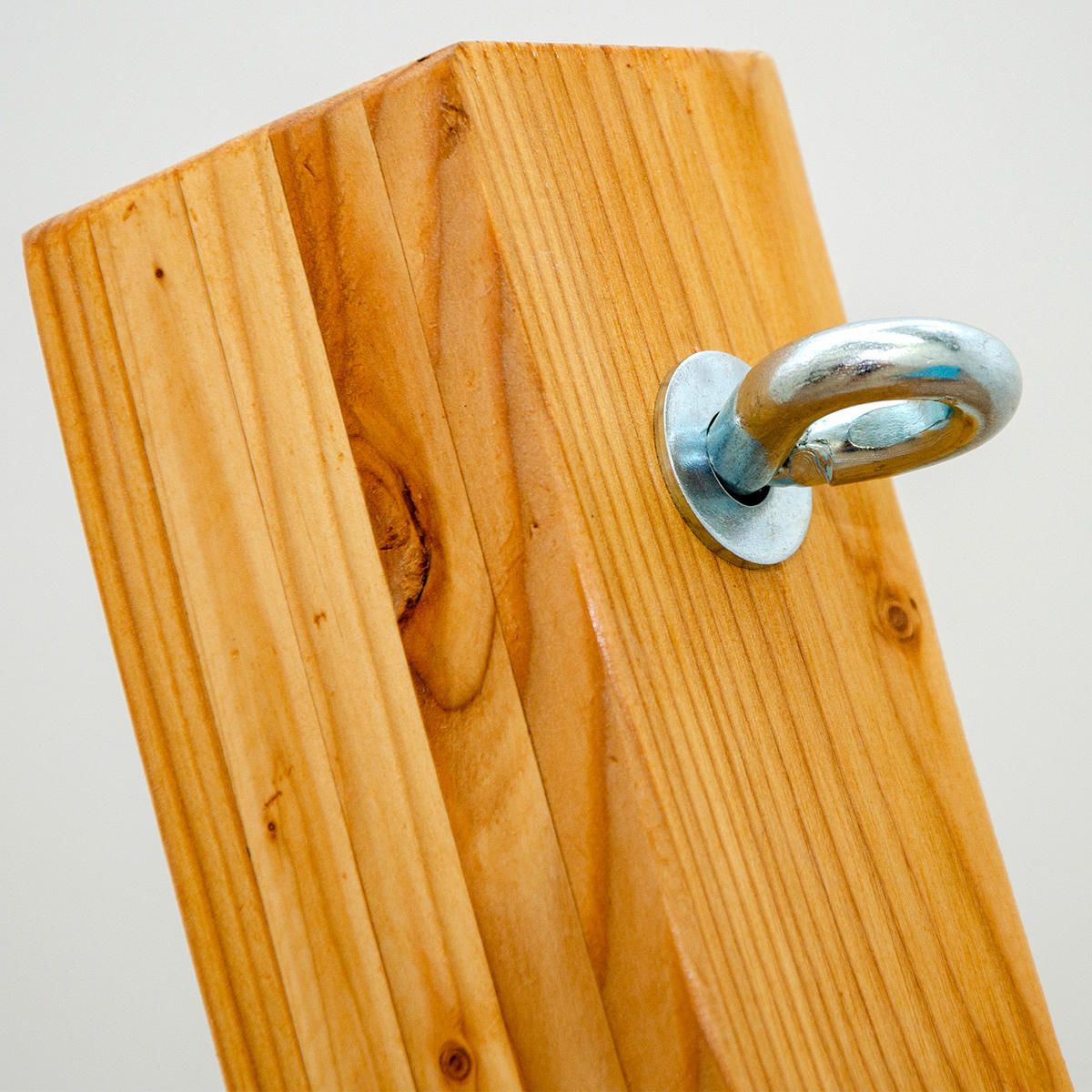 HÄNGEMATTE mit Holzgestell bis 150kg, 310/120cm, Braun - Braun, Holz (120/118/325cm) - Amanka