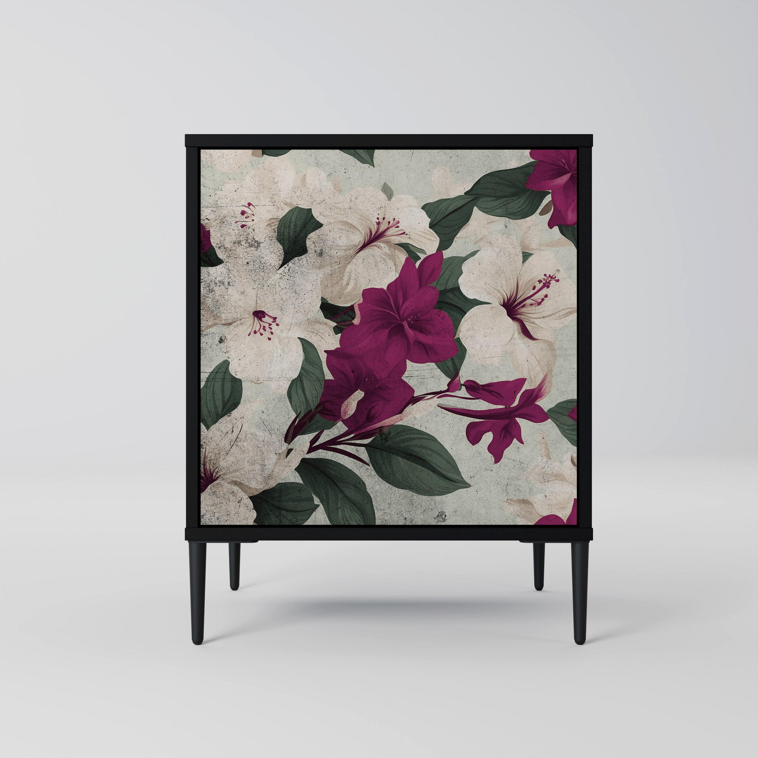 SpaceRebels Sideboard Schwarz 57.5x72.5x42 cm